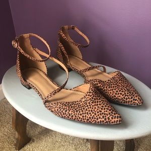 ASOS leopard flats